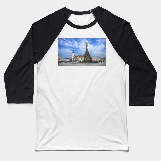 Olomouc, Czech Republic Baseball T-Shirt by mitzobs